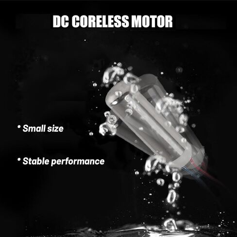 20 Pcs DC Coreless Vibration Motors 7x25mm Micro Vibrating Motors 1-6V 8000-20000RPM for Electronic Vibration equipments and DIY Projects in Saudi Arabia