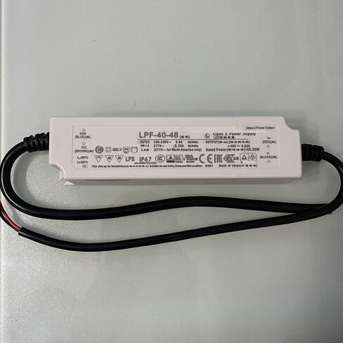 1 قطعة 40 واط الجهد المستمر تيار مستمر LED سائق التيار الكهربائي LPF-40-12V/15 فولت/20 فولت/24 فولت/30 فولت/36 فولت/42 فولت/48 فولت/54 فولت (LPF-40-54V) in Kuwait