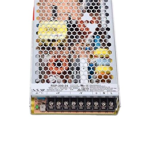 1 قطعة RSP-200-24 24 فولت 8.4A 201.6 واط مخرج واحد مع وظيفة PFC تحويل التيار الكهربائي AC-DC in Kuwait
