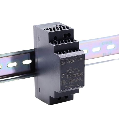 1 قطعة DDR-30 DDR-30G-5 DDR-30G-12 DDR-30G-24 DDR-30L-5 DDR-30L-12 DDR-30L-24 DIN نوع السكك الحديدية DC-DC محول التيار الكهربائي (DDR-30G-5) in Kuwait