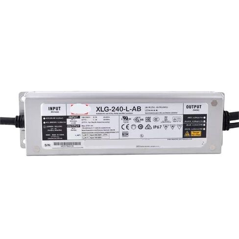 1 قطعة XLG-240-L-AB O/P + 178 ~ 342V700mA وضع الطاقة المستمر مصباح LED للامداد بالطاقة سائق الإضاءة AC-DC IP67 يعتم PFC in Kuwait