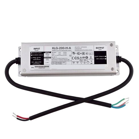 1pcs XLG-200-H-A Constant Power Mode LED Lighting Driver Buit-in Active PFC Function AC-DC Waterproof IP67 in Kuwait