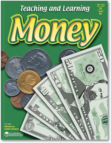 Learning Resources Teaching and Learning Money Activity Book, Counting/Sorting, Grades 4+,Multicolor in Kuwait