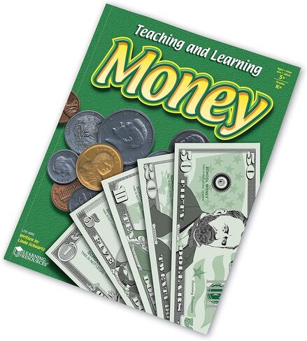 Learning Resources Teaching and Learning Money Activity Book, Counting/Sorting, Grades 4+,Multicolor in Kuwait