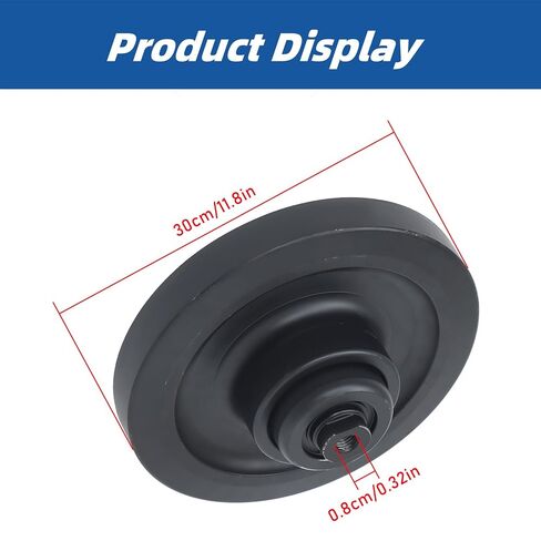Silscvtt Replacement for Bobcat S750 864 T140 T180 T190 T200 T250 T300 T320 T550 T590 T630 T650 T750 T770 Rear Idler 6732903 6686635 in Kuwait