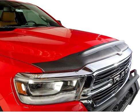 Husky Liners Aeroskin II Hood Protector Low Profile Deflector/Bug Shield | Fits 2011-2026 Dodge Durango | Hood, 1-pc Textured Black - 2830038 in Kuwait