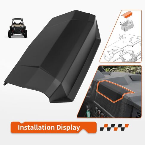 غطاء تخزين صندوق القفازات لـ Polaris RZR Turbo XP S 4 2019-2021 RZR 900 2021-2025 5455451-070 in Kuwait