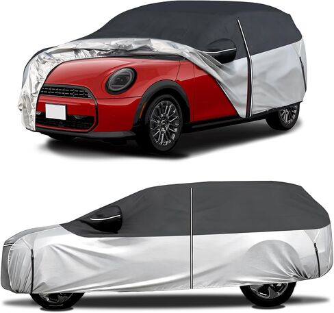 غطاء سيارة Cartist 420d يناسب Mini Cooper 2002-2025 2026/Cooper S/Hardtop/Convertible 2-Door، أغطية السيارات لجميع الأحوال الجوية في الهواء الطلق لملحقات Cooper، مقاوم للماء in Kuwait