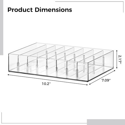 4-Compartment Cash Organizer Tray, Clear Money Storage Box for Bills and Coins, Money Counter, Cash Register Drawer Insert for Business and Home Use in Saudi Arabia