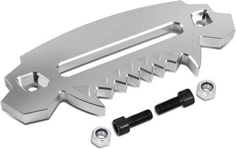 Red 10 inches Aluminum Hawse Fairlead Compatible with Synthetic Winch Ropes/Cables Lead Guide 4x4 Off-Road ATV UTV in Kuwait