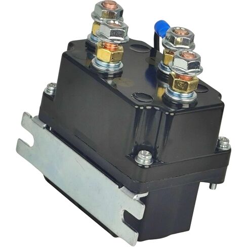EZROAD 12V موصل تتابع الملف اللولبي 100995 متوافق مع Warn VRX 2500 2500-S 3500 3500-S 4500 4500-S ونش ATV UTV تحكم في سحب الإصدار المتحكم فيه مع 4 مصد غطاء حماية in Kuwait