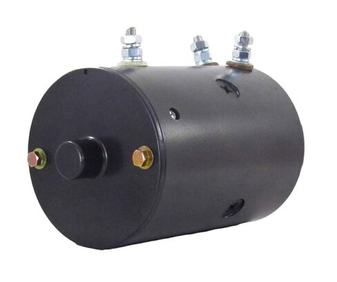 RAREELECTRICAL Electric Winch Motor 12V Compatible with Warn 8274 M8274-50 Braden Winch Replaces Mbj4401 Mbj4401s 46-2262 Warn 7536 M-3600 W-8941 Reversible 4-Field Motor New in Kuwait