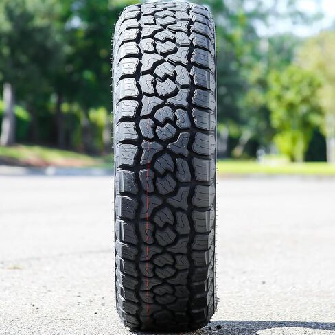 مجموعة من 4 (أربعة) إطارات شعاعية للطرق الوعرة من Armstrong Tru-Trac AT II Truck/SUV A/T - 225/65R17 225/65/17 225/65-17 102T، نطاق تحميل SL 4-Ply BSW أسود in Kuwait