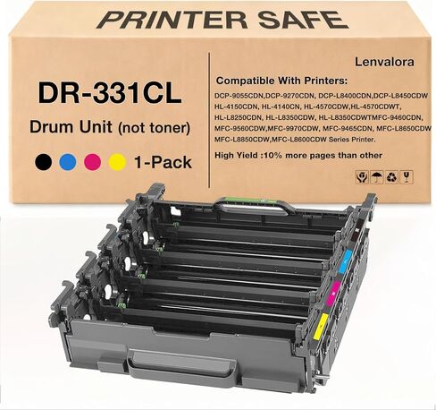 DR331CL Drum Unit Replacement for Brother DR-331CL Imaging Drum MFC-L8850CDW HL-L8350CDW MFC-L8600CDW HL-4150CDN MFC-9970CDW DCP-L8400 9050 9055 L8450 HL-L8250 L8650 L8850 4570CDW Printer in Saudi Arabia