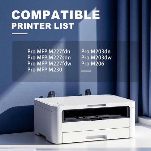 32A Drum Cartridges 2-Pack Black Replacement for HP 32A Drum Unit, Compatible with Pro M203dn M203dw M206 MFP M227fdn M227sdn M227fdw M230 Series Printer, CF232A Imaging Drum in Saudi Arabia
