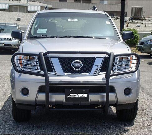 ARIES 9047 1-1/2-Inch Black Steel Grille Guard, No-Drill, Select Nissan Frontier, Pathfinder in Kuwait