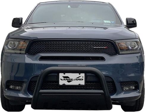 Vanguard Black Powdercoat Bull Bar 4.5in Cube LED Kit | Compatible with 11-22 Dodge Durango Excludes SRT Models/ 11-22 Jeep Grand Cherokee in Kuwait