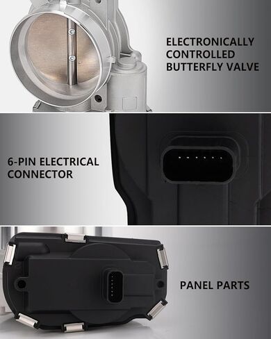 OKLPF Electronic Throttle Body ETB0067 Compatible with 2015-2021 Cadillac CTS Escalade ESV,2014-2022 Chevy Camaro Corvette Express Silverado Suburban Tahoe,2014-2021 GMC Savana Sierra Yukon XL in Kuwait