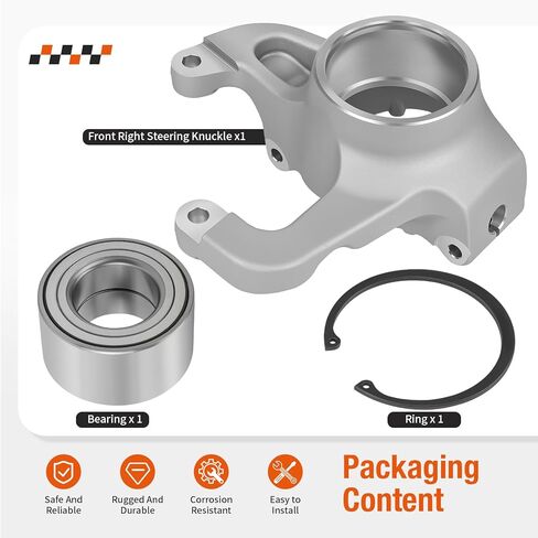 Front Right Steering Knuckle & Bearing Kit For Polaris Sportsman Scrambler 550 850 1000 2009-2025 5136734 1822946 in Kuwait
