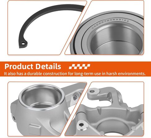Front Right Steering Knuckle & Bearing Kit For Polaris Sportsman Scrambler 550 850 1000 2009-2025 5136734 1822946 in Kuwait