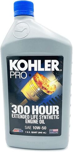 Kohler 25 357 72-S PRO SAE 10W-50 زيت محرك اصطناعي ممتد العمر F in Kuwait