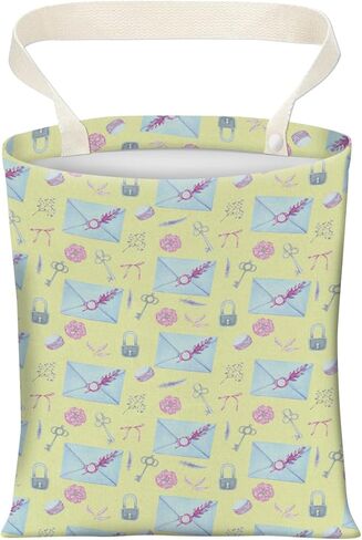 Cute Car Trash Can, Hanging Canvas Car Back Seat Organizer and Storage Bag, Funny Car Trash Bag for Travelling, Outdoor Cute Pink Flower in Saudi Arabia