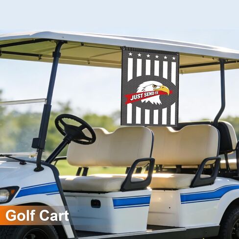 UTV ATV Mesh Trash Bag,PVC Trash Sack Storage Bag Accessories,Universal Compatible with Golf Cart,Pioneer,Polaris RZR, Can-Am,Teryx, Mule, Arctic Cat,Boat Off-Road-Work,Pattern B in Saudi Arabia