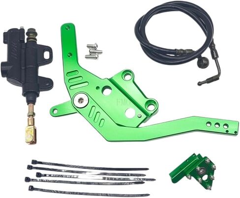 Untral bee Modified Dual-Caliper Brake Kit + Talaria XXX Foot Brake Kit, High-Performance Brake Accessories for Talaria XXX(White) in Saudi Arabia