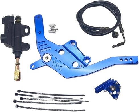 Untral bee Modified Dual-Caliper Brake Kit + Talaria XXX Foot Brake Kit, High-Performance Brake Accessories for Talaria XXX(White) in Kuwait