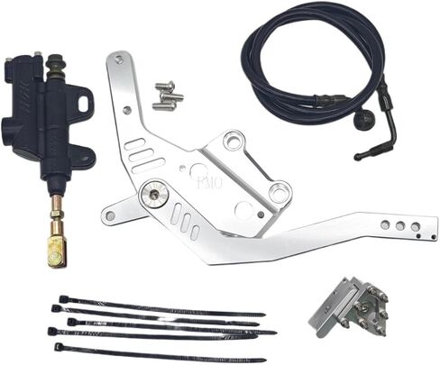 Untral bee Modified Dual-Caliper Brake Kit + Talaria XXX Foot Brake Kit, High-Performance Brake Accessories for Talaria XXX(White) in Kuwait