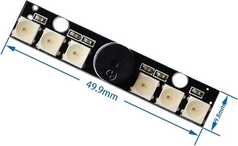 WS2812B LED & 5V Active Buzzer 6 * RGB Chips LED المؤشر in Kuwait