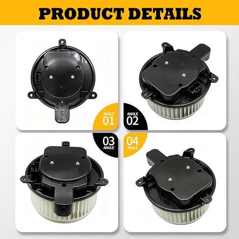 مجموعة محرك منفاخ سخان HVAC 700298 متوافقة مع سيينا 2011-2020 سيكويا 2008-2022 ES350 2015 ES300h 2015-2018 871030C051 8710333140 in Kuwait