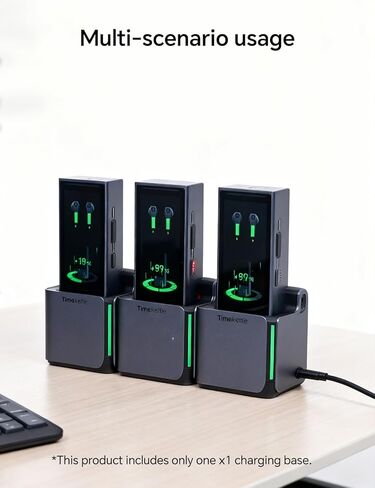 Timekettle X1 AI Translation Center Earbuds Charging Dock. Magnetic Stacking Design Saves Space, Ideal for Offices, Schools, and Multi-User environments. in Kuwait
