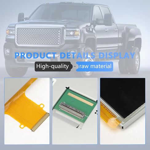 8" Touch Screen with LCD Digitizer Compatible with 2014-2018 Silverado/Sierra, 2015-2019 Tahoe/Yukon/Suburban, 2015-2020 Colorado/Canyon, 2017-2019 Terrain/Acadia Replace # DJ080PA-01A, DJ080PA-01G in Kuwait
