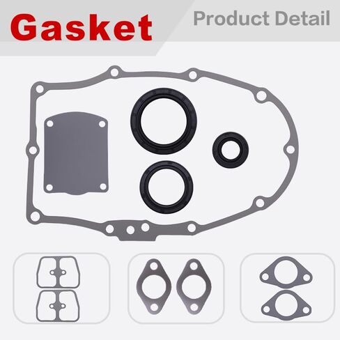 11060-7013 11060-7011 Gasket Crankcase Set Compatible with Kawasaki FH601V FH641V FH680V FH721V 4 Stroke Engine Replaces Part Numbers 11060-7016 11060-7012 11060-7014 Comes with 92049-7028 Oil Seals in Saudi Arabia