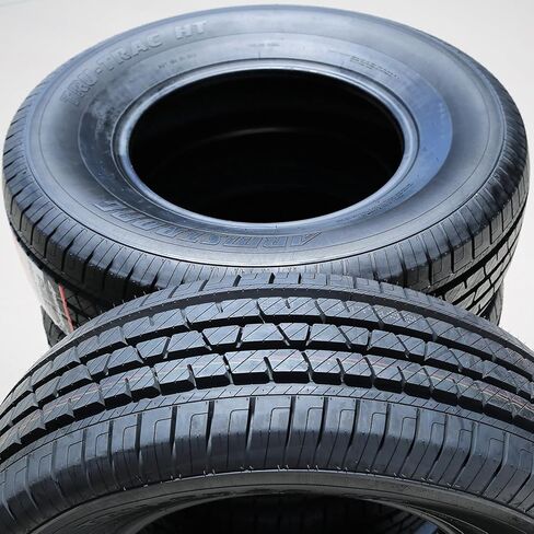 Armstrong Tru-Trac HT Truck/SUV All-Season Highway Highway Tire-255/70R16 255/70/16 255/70-16 111T نطاق التحميل SL 4-Ply BSW جدار جانبي أسود UTQG 740AA in Kuwait
