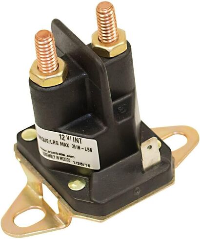 Rareelectrical 12V Starter Solenoid Compatible With Husqvarna Cz4218 Ez4824 Mz6128 Zero Turn Dixon 966504101 966611805 Craftsman Bluebird Yazoo 539101714 Trombetta 812-1221-211 in Saudi Arabia