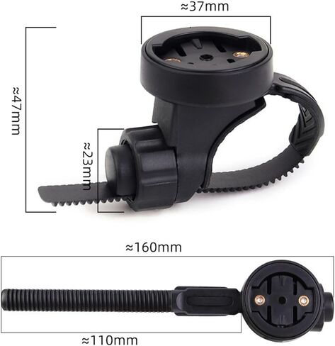 Adjustable Bicycle Computer Mount Compatible with Garmin Varia Integrated Road Handlebar Radar Taillight Bracket in Saudi Arabia