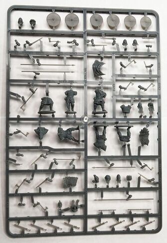 تم تسليم ألعاب الحرب - مجموعة مصغرات الفايكنج مقاس 28 مم من Victrix مع تنزيل STL مصغر إضافي - 60 شخصية بلاستيكية صلبة لألعاب الحرب، والمحاربين المدرعين وغير المدرعين، والقيادة، والدروع، والأسلحة والإكسسوارات in Kuwait