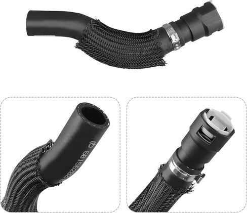 مجموعة أنابيب إمداد وتدفئة خرطوم تكييف الهواء HVAC من COOL STAR متوافقة مع دودج دارت 2.0L 2.4L 2013-2016 يستبدل 68156282AB 68197197AB 55111481AD in Kuwait