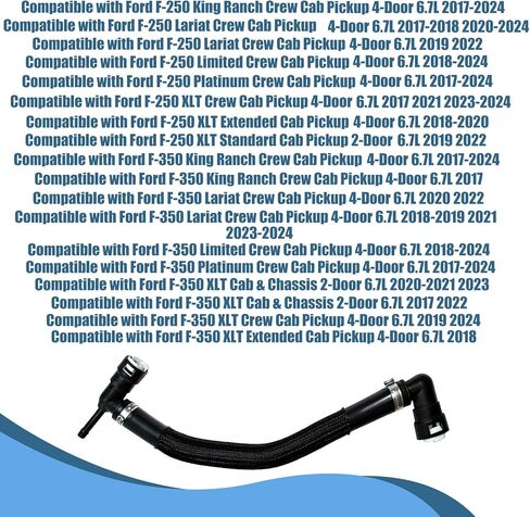 HC3Z-18472-J استبدال سخان خرطوم فورد F-250 2017-2024 فورد F-350 2017-2024 استبدال HC3Z-18472-E HC3Z-18472-G in Kuwait