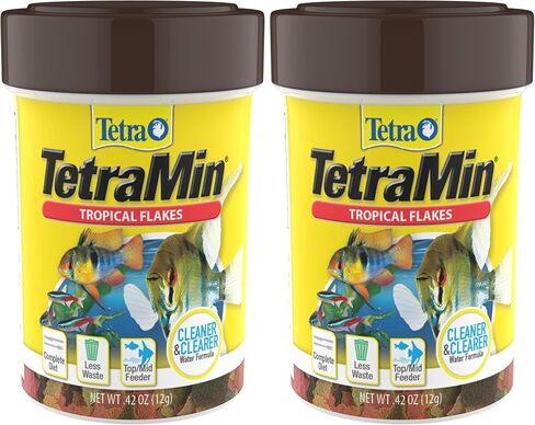 TETTT TetraMin Tropical Flakes 7.06 Ounces, Nutritionally Balanced Fish Food in Kuwait