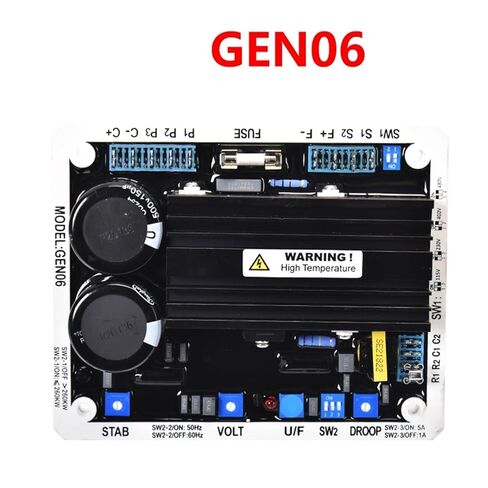 1pcs Gen06 Gen08 AVR Voltage Regulator Automatically adjusts the Board(GEN06) in Saudi Arabia