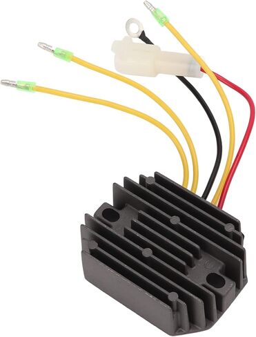 Voltage Regulator Rectifier, 12V Interference Proof Replacement with Stable Voltage for Tohatsu MD40B MD50B MD70B MD90A MD90B MFS25A MFS30A in Saudi Arabia