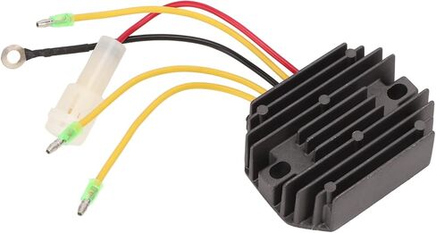 Voltage Regulator Rectifier, 12V Interference Proof Replacement with Stable Voltage for Tohatsu MD40B MD50B MD70B MD90A MD90B MFS25A MFS30A in Saudi Arabia