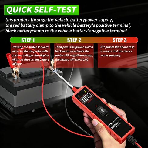 P55Pro Power Circuit Probe Automotive Circuit Tester, 12V 24V Car Electrical Tester, Digital Display Circuit Test Tool for Auto Repair Mechanics & DIY Enthusiasts in Saudi Arabia