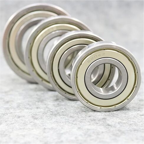 Speed Bearing ZZ 6200 6201 6202 6203 6204 6205 6206 6207 Low Noise Groove Ball Chrome Steel Seal Bearings(6201 ZZ 2pcs) in Kuwait