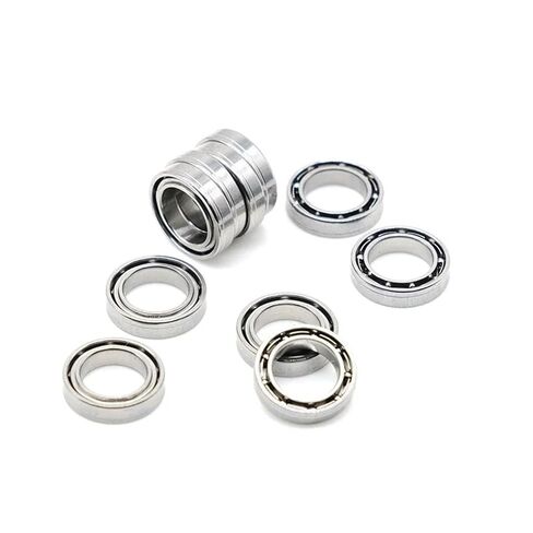 محمل (1 قطعة) SMR117 L-1170 مفتوح 7x11x2.5 مم ABEC-7 محمل من الفولاذ المقاوم للصدأ in Kuwait