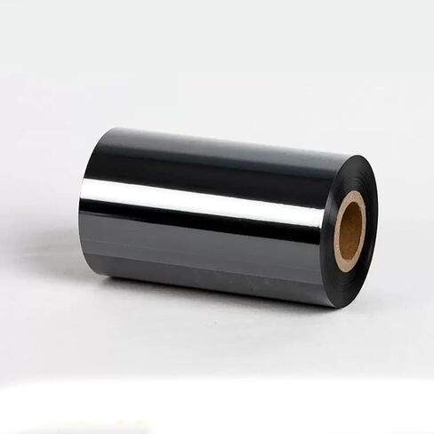 4.33'' x 984.25'（110mm x 300m) Premium Resin Enhanced Thermal Transfer PET/PVC Ribbon, 1'' Core Barcode Label Printer Resin-based Ribbon,Printer Wax Ribbon For Zebra,TSC, GoDex, Citizen（1 Roll） in Kuwait