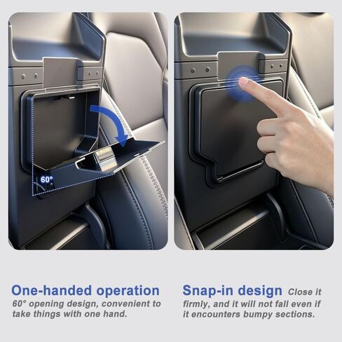 Tesla Armrest Hidden Storage Box, Secret Compartment for Tesla New Model Y Juniper (Standard, Premium, Performance 2026 2025) and Model 3 Highland (Standard, Premium, Performance 2026 2025 2024) in Saudi Arabia